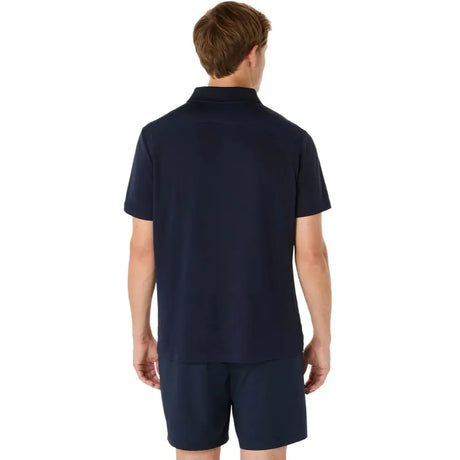 Playera Polo ASICS Court Hombre Midnight para Pádel
