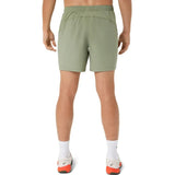 Short ASICS Court 7IN Hombre Khaki Green para Pádel