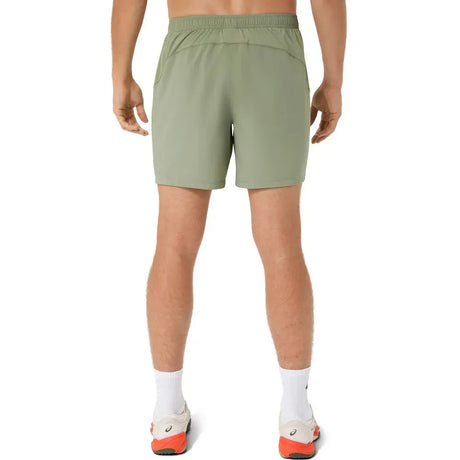 Short ASICS Court 7IN Hombre Khaki Green para Pádel