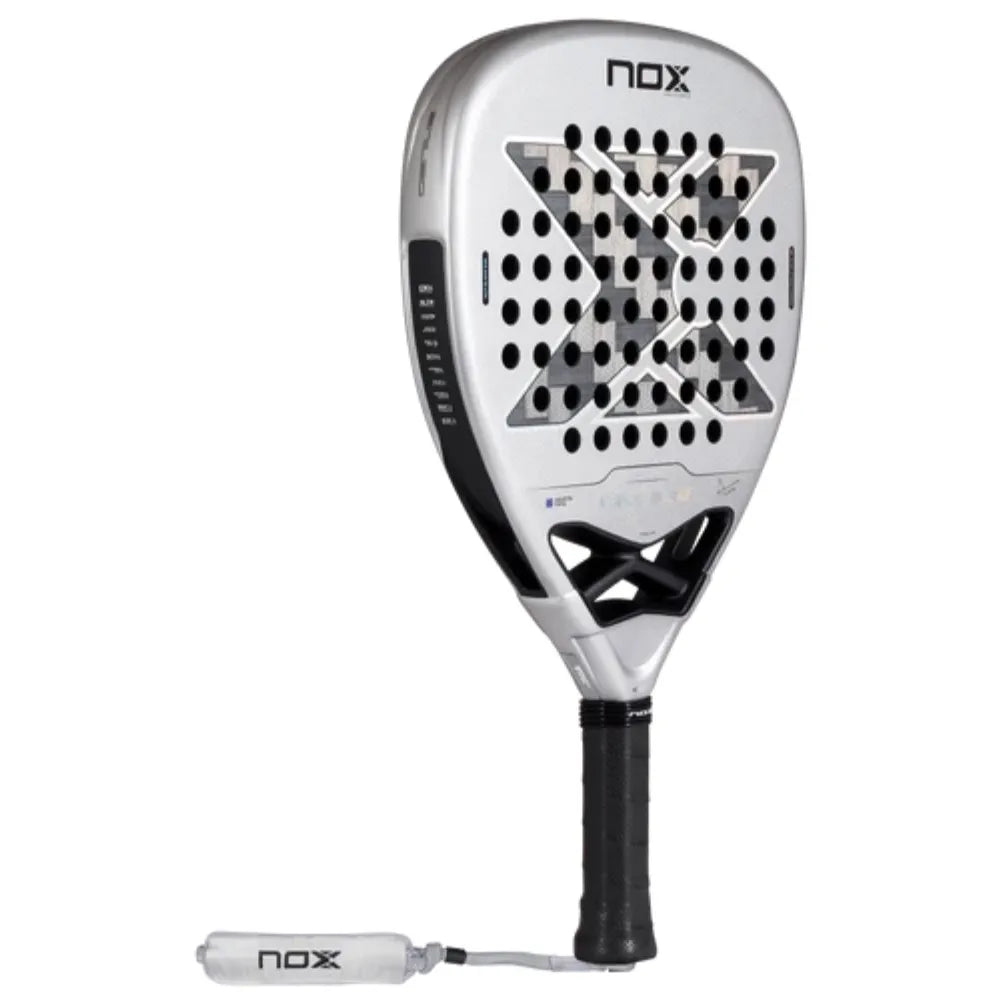 Pala NOX AT10 Genius Attack 12K Alum XTREM Agustín Tapia 2027 para Pádel