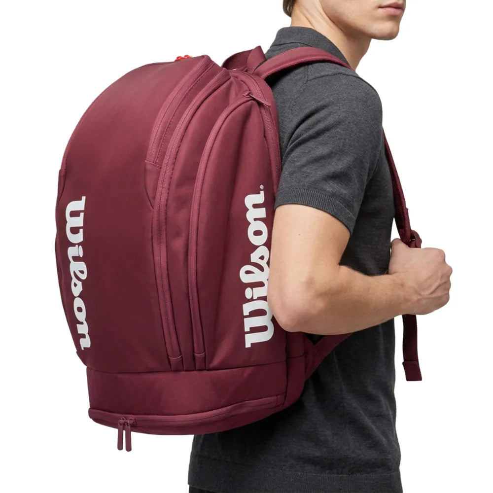 Backpack Wilson Defyer Café Rojo