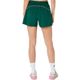 Short ASICS Padel Court 2-N-1 Mujer Jewel Green para Pádel