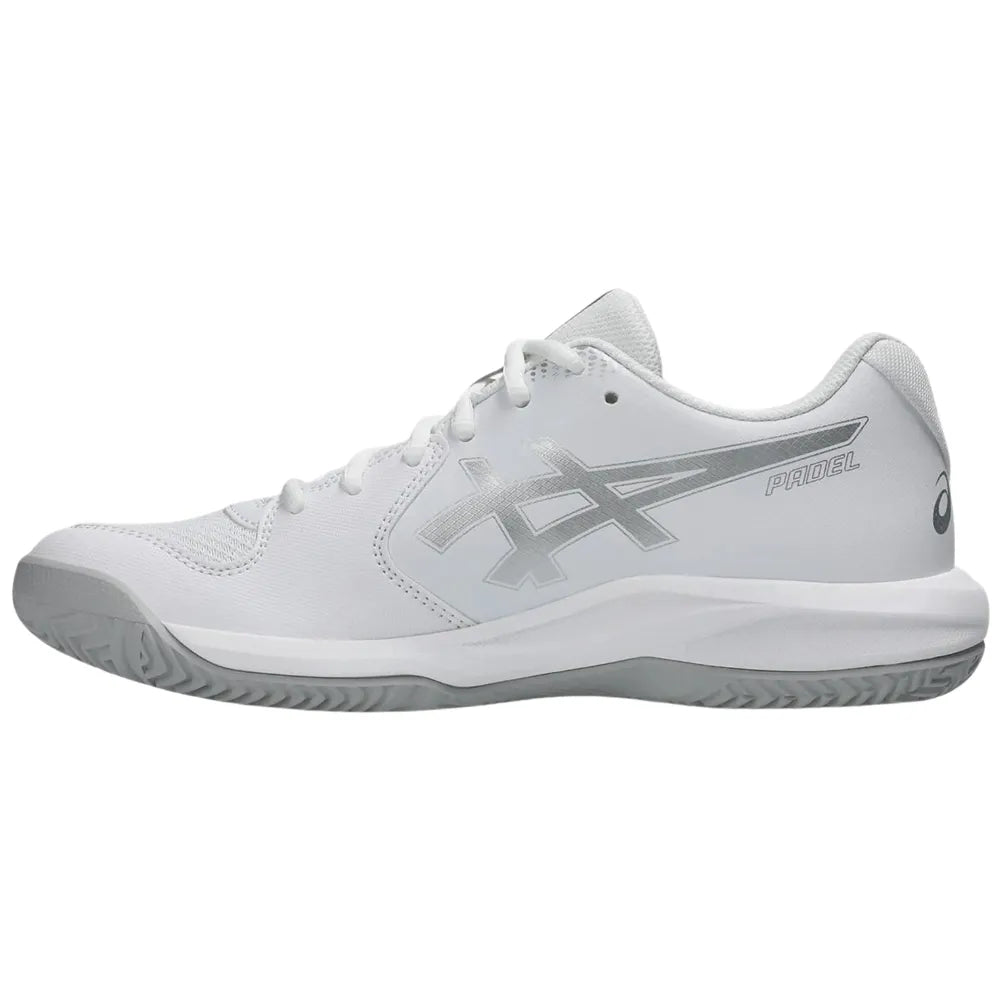 Tenis ASICS Gel-Dedicate 9 Padel White/Pure Silver para Mujer