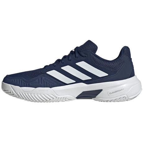 Tenis Adidas CourtJam Control 3 Hombre Azul Marino / Blanco