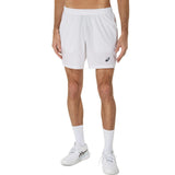 Shorts Asics Court 7in Hombre Blanco para Pádel