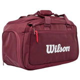 Maleta Wilson Defyer Super Tour Duffel Chica Café Rojo