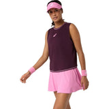 Top ASICS Game Sleeveless Mujer Dark Aubergine para Pádel