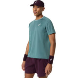 Playera ASICS Game SS Top Hombre Foggy Teal para Pádel