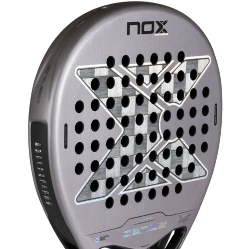 Pala Nox AT10 Genius 18K Alum 2027 Agustín Tapia para Pádel