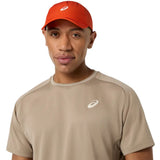Playera ASICS Game SS Top Hombre Greige para Pádel