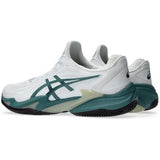 Tenis ASICS COURT FF 3 Clay Hombre White/Foggy Teal para Pádel