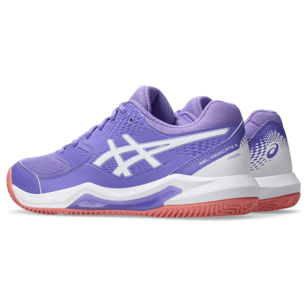Tenis ASICS GEL-DEDICATE 8 PADEL Amethyst White para Mujer