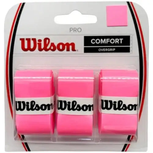 Overgrip Wilson Pro Rosa X3 para Pádel
