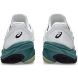Tenis ASICS COURT FF 3 Clay Hombre White/Foggy Teal para Pádel
