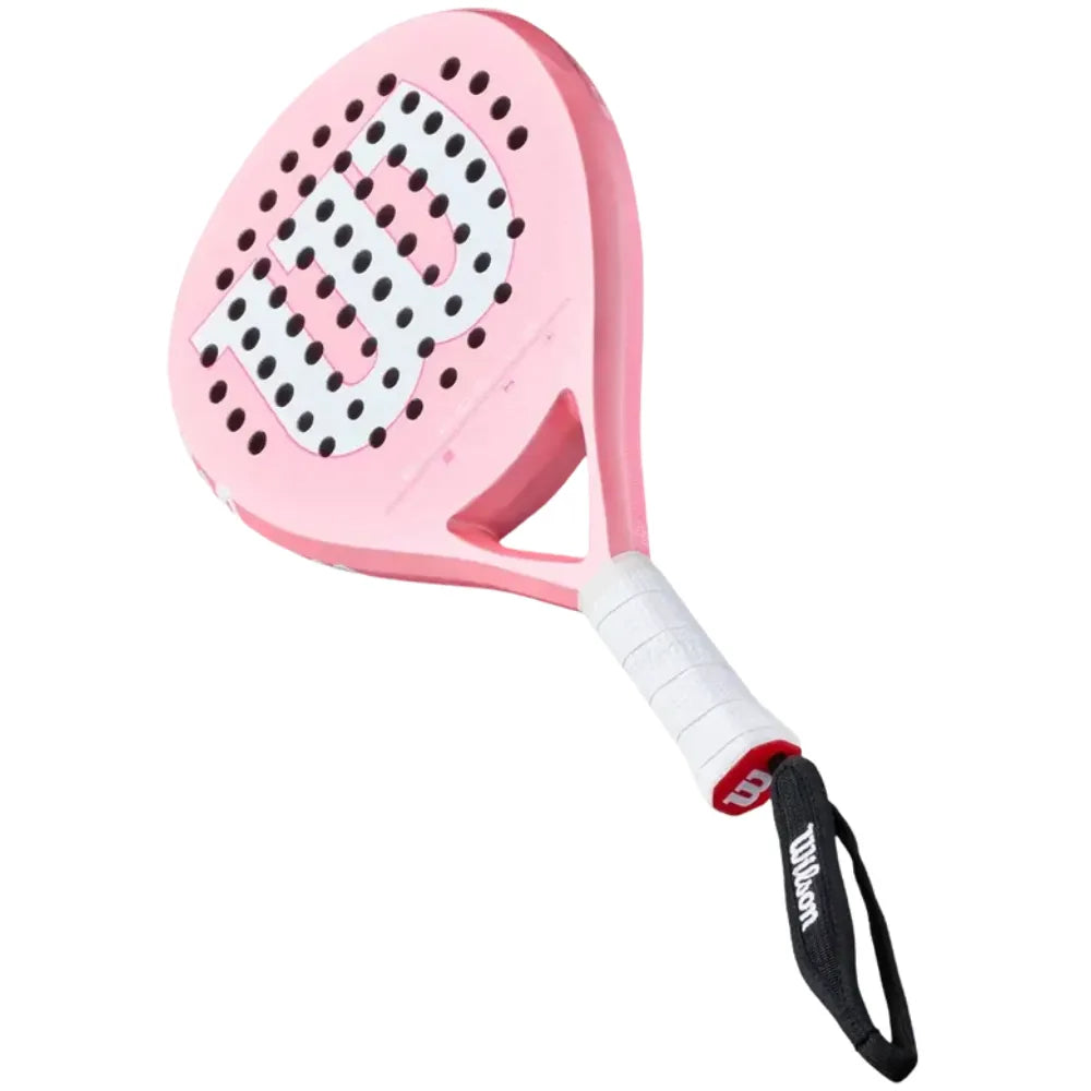 Pala Wilson Blade LS V4 Pink 2026 para Pádel