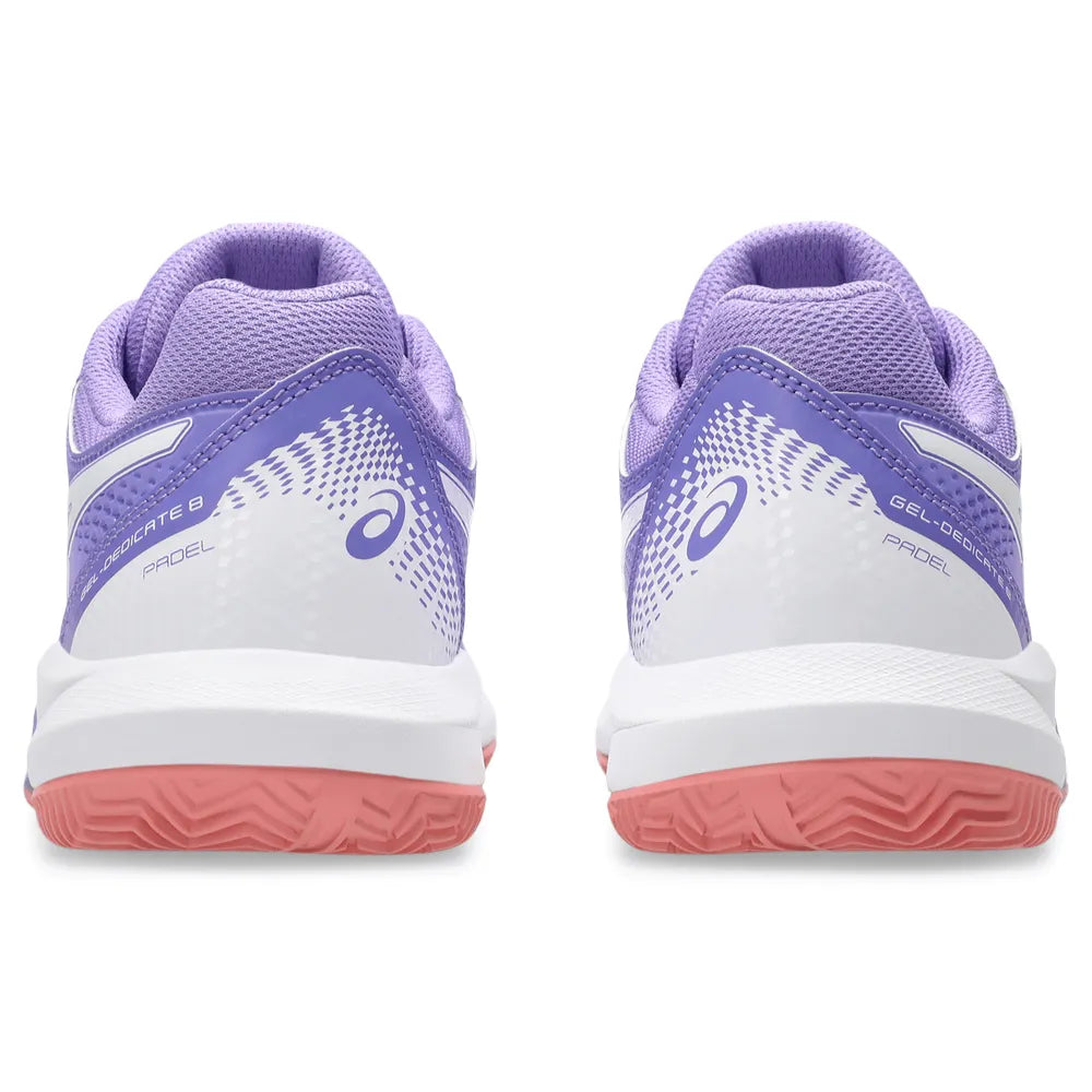 Tenis ASICS GEL-DEDICATE 8 PADEL Amethyst White para Mujer