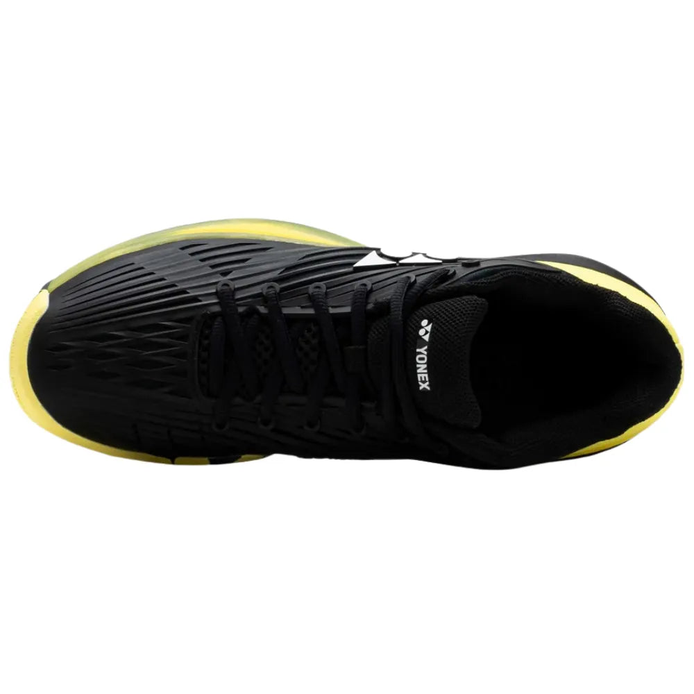 Tenis Yonex Power Cushion Eclipsion 5 Hombre Negro Amarillo para Pádel