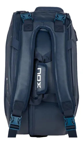 Paletero NOX Pro Series Azul Marino para Pádel con Compartimentos Térmicos y Gran Espacio