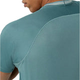 Playera ASICS Game SS Top Hombre Foggy Teal para Pádel