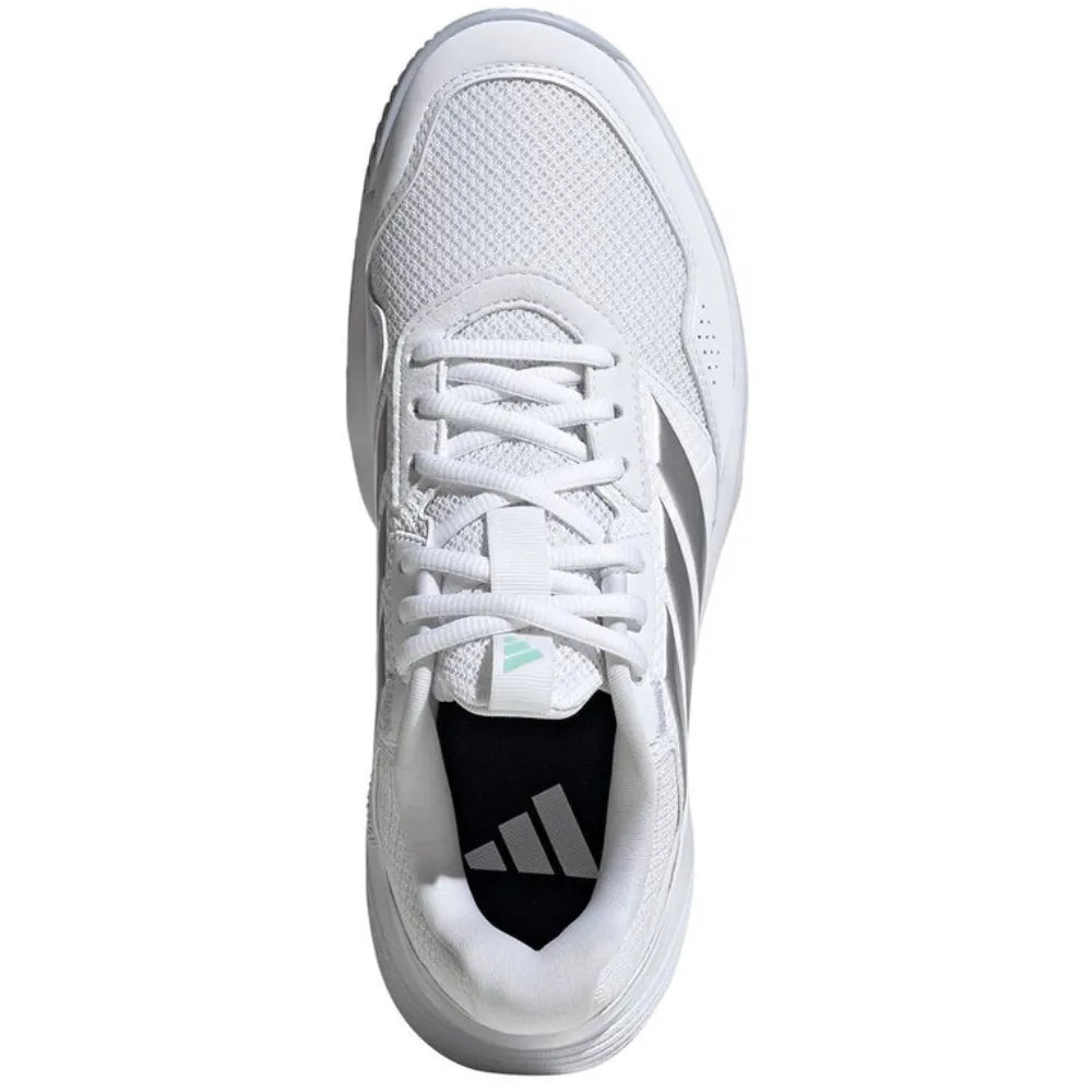 Tenis adidas GameCourt 3 para Pádel Mujer Blanco/Ice Blue