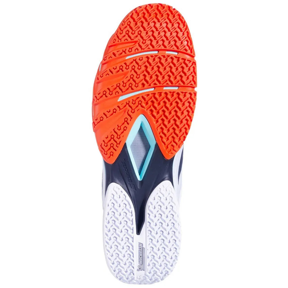 Tenis Babolat Premura 3 Hombre Juan Lebrón Blanco Naranja para Pádel