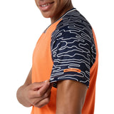 Playera Asics Padel Court SS Top Hombre Energy Orange para Pádel
