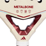 Pala adidas Metalbone Reserve EDT 2026 Blanco Rojo para Pádel