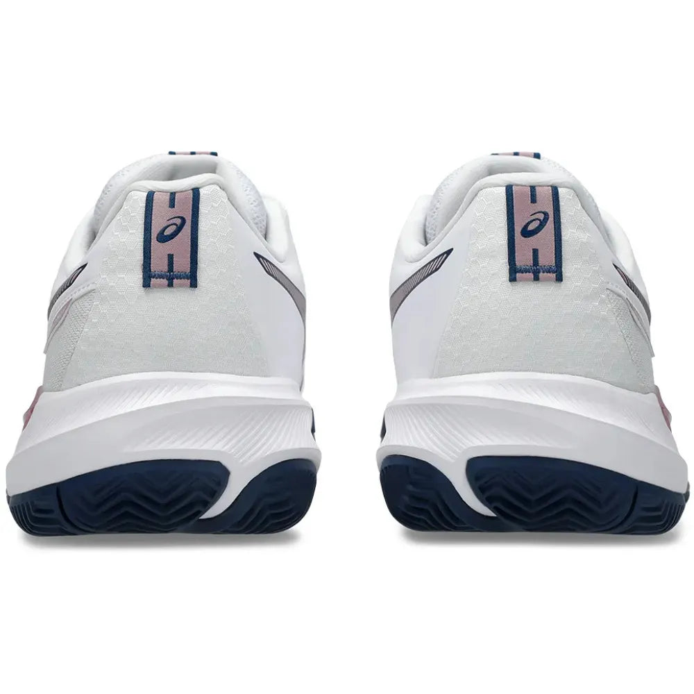 Tenis ASICS GEL-CHALLENGER 15 CLAY Mujer White Taro Purple para Pádel