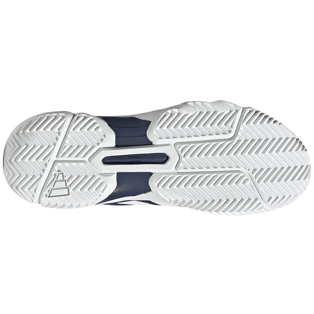 Tenis Adidas CourtJam Control 3 Hombre Azul Marino / Blanco