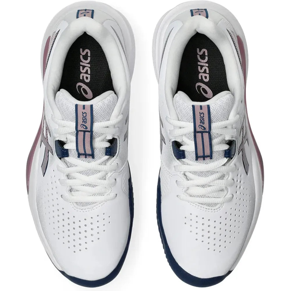 Tenis ASICS GEL-CHALLENGER 15 CLAY Mujer White Taro Purple para Pádel