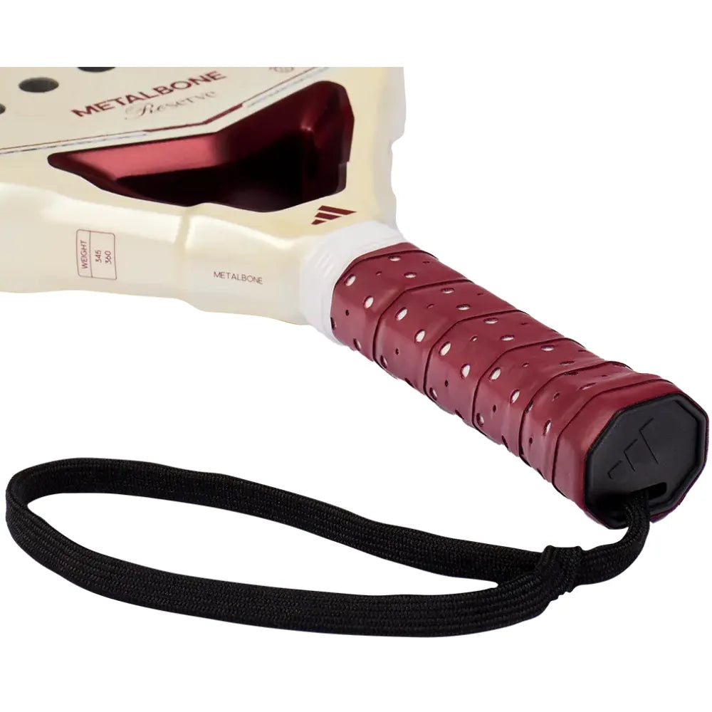 Pala adidas Metalbone Reserve EDT 2026 Blanco Rojo para Pádel