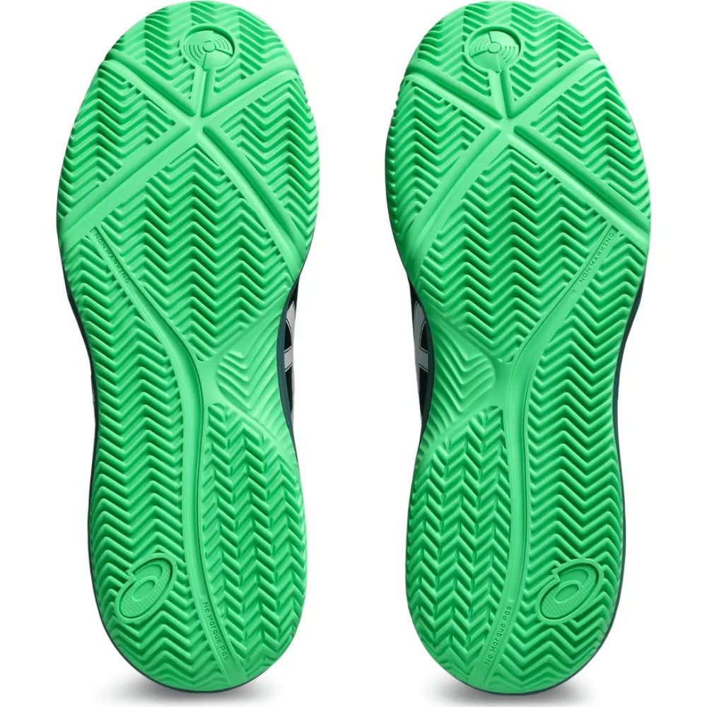 Tenis ASICS GEL-DEDICATE 8 PADEL Black Vital Green para Hombre