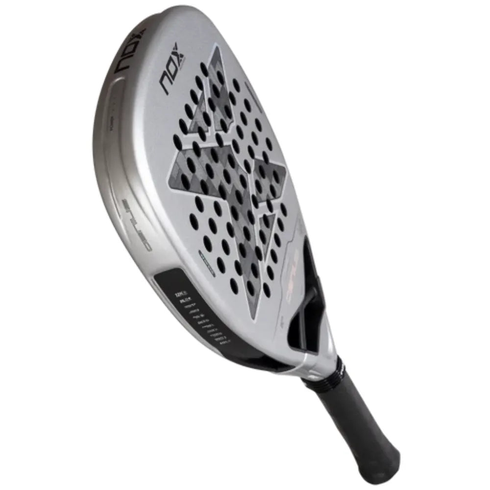 Pala NOX AT10 Genius Attack 12K Alum XTREM Agustín Tapia 2027 para Pádel
