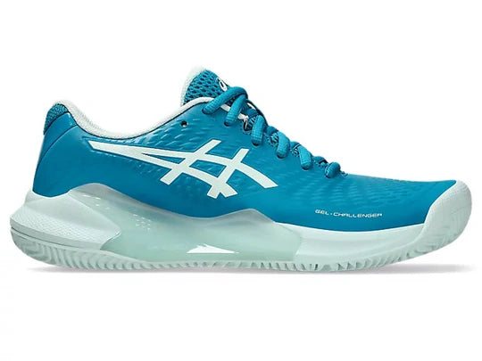 Tenis Asics Gel-Challenger 14 Clay Azul Teal/Soothing Sea para Pádel Mujer