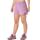 Short Asics Padel Court 2-in-1 Mujer Ube para Pádel