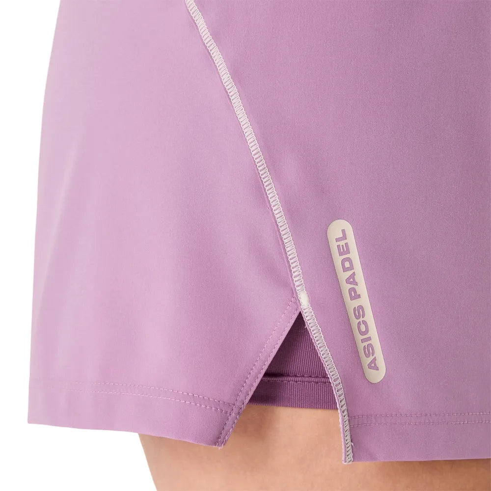 Short Asics Padel Court 2-in-1 Mujer Ube para Pádel