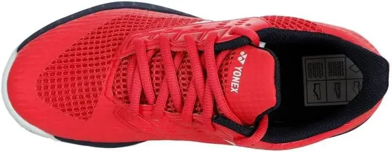 zapatillas pádel niño yonex ad-accel jr rojo transpirables