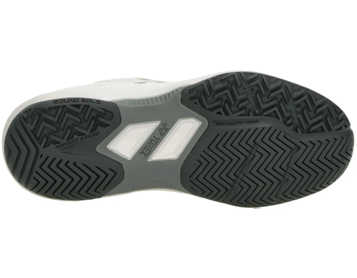 tenis yonex junior blancos con diseño ligero y malla transpirable