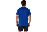 playera asics azul para padel con libertad total de movimiento