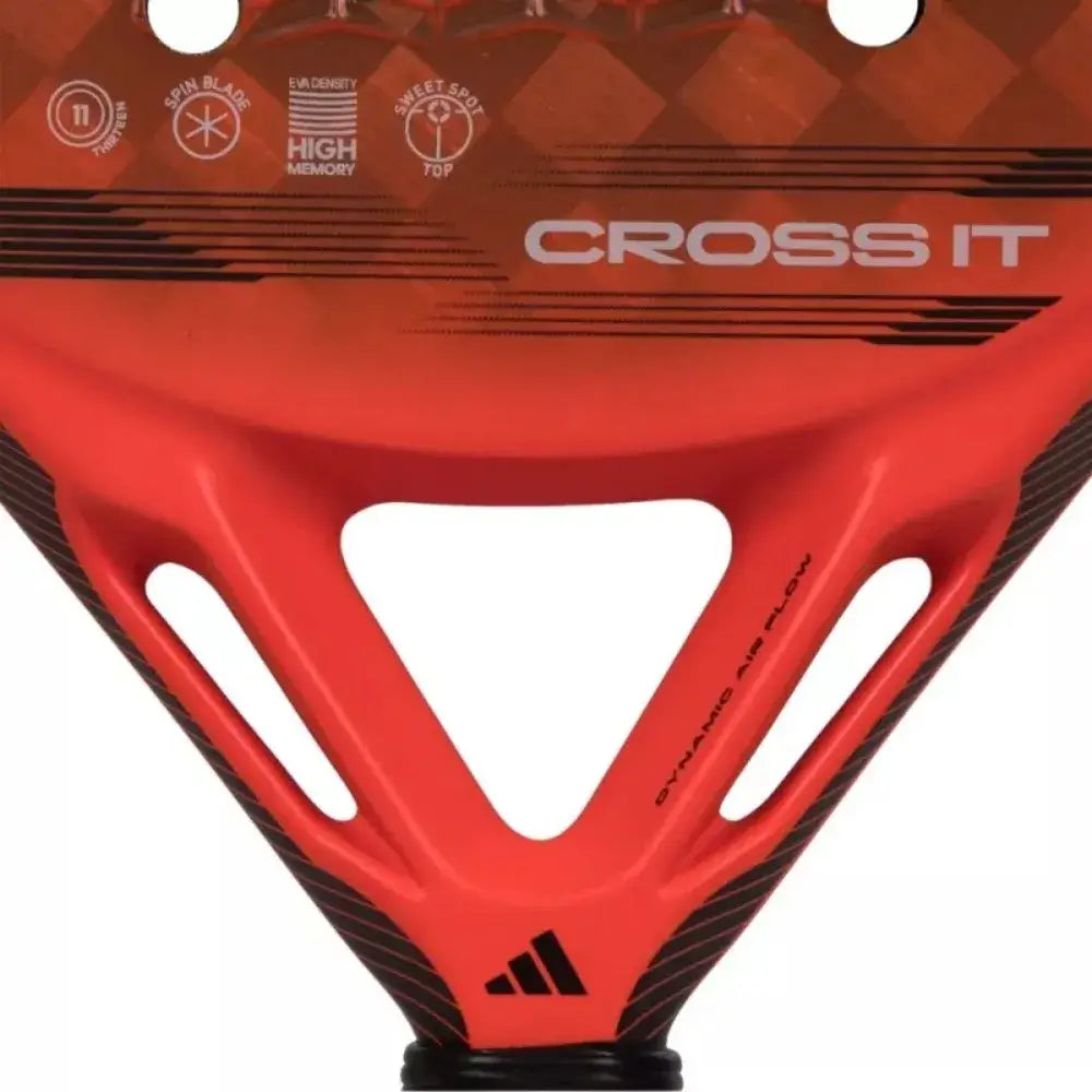 Pala de Pádel Adidas Cross It Roja/Negro