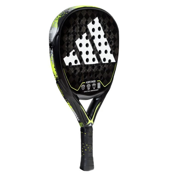 pala de pádel adidas adipower r 3.2 carbono trenzado 15k alto rendimiento