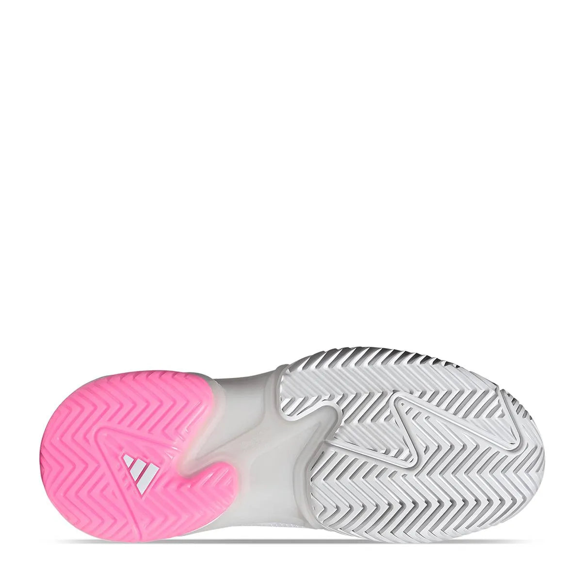 calzado deportivo adidas barricade blanco rosa para jugadora intermedia