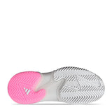 calzado deportivo adidas barricade blanco rosa para jugadora intermedia
