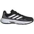 tenis adidas courtjam control 3 clay blanco negro para arcilla
