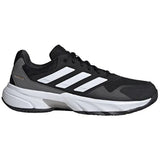 tenis adidas courtjam control 3 clay blanco negro para arcilla