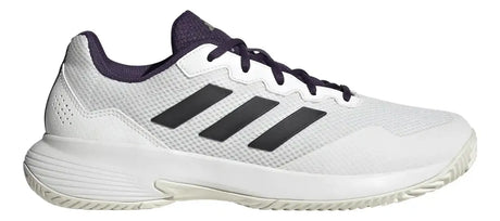 tenis adidas courtjam control blanco negro para jugador de tenis intermedio