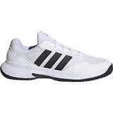 tenis adidas gamecourt 2 blanco negro para tenis en todas las superficies
