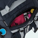 paletero adidas azul marino 2025 con capacidad para 4 palas y ropa de pádel