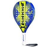 pala padel babolat alioth mini jr junior diseño azul para jugadores menores de 8 años