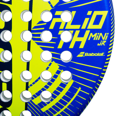 pala babolat alioth mini jr infantil con forma redonda y balance bajo para padel niños